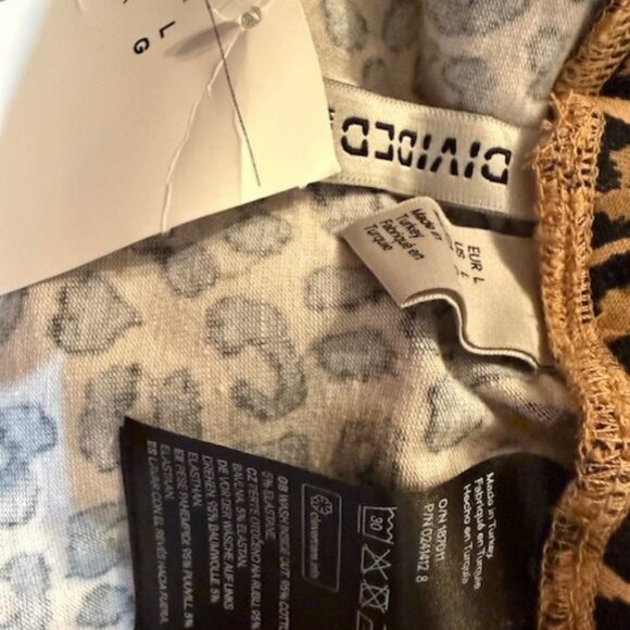 NWT – Leopard Print Cotton Leggings - Picture 16 of 16